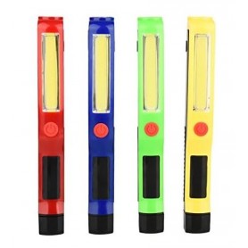 TORCIA LED COB A PENNA CON MAGNETE VERDE