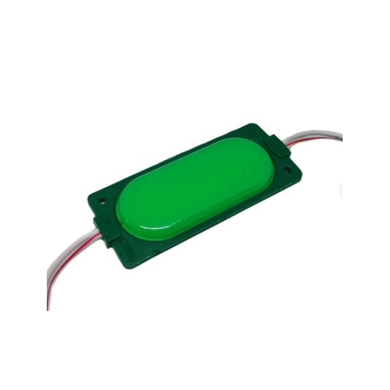 Moduli Led Ip65 MODULO LED 12V 3W IP65 VERDE 85X35MM