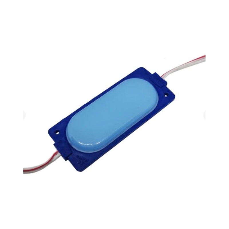 Moduli Led Ip65 MODULO LED 12V 3W IP65 BLU 85X35MM