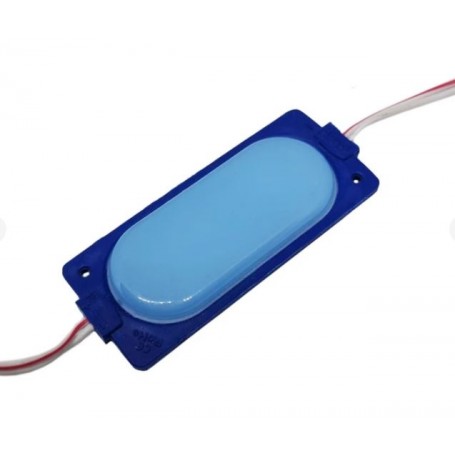 MODULO LED 12V 3W IP65 BLU 85X35MM