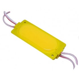 MODULO LED 12V 3W IP65 GIALLO 85X35MM