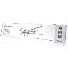 ANTENNA DIRET UHF 21-48 FILTRO 5G GUADAGNO 13DB COLORE BIANCO ENERGYX BY TELEVES