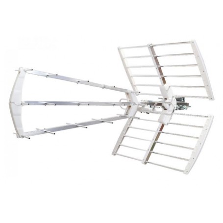 ANTENNA TRIPLA DVB-T CON FILTRO 5G IMBALLO SINGOLO IN SCATOLA