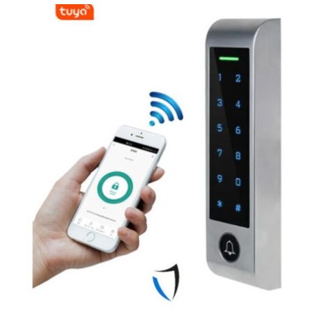 Tastiera Controllo Accessi Antivandalo TUYA Wifi IP67 12-24V RFID campanello