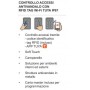 Tastiera Controllo Accessi Antivandalo TUYA Wifi IP67 12-24V RFID campanello