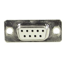 CONNETTORI FEMMINA D-SUB A SALDARE 9 POLI