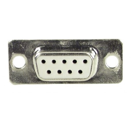CONNETTORI FEMMINA D-SUB A SALDARE 9 POLI