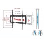 Supporto Tv Piatto componibile -13 a 90 - sino a 600x400 - 60kg