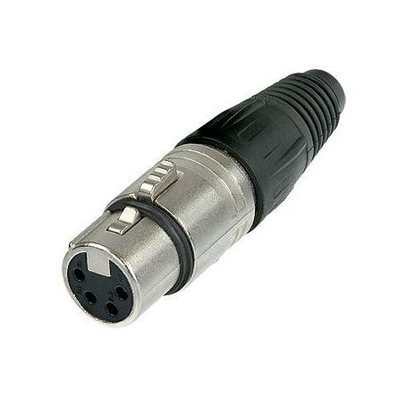 NC4FX CONNETTORE 4 POLI FEMMINA XLR NEUTRIK