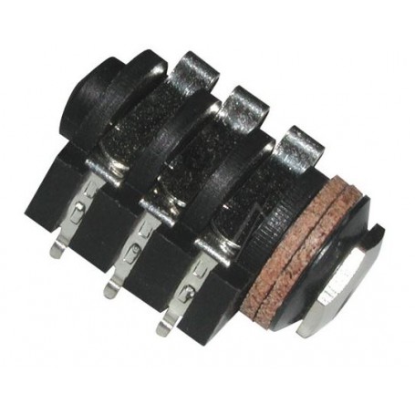 NYS-215 6,35 mm PRESA PANNELLO JACK STEREO NEUTRIK