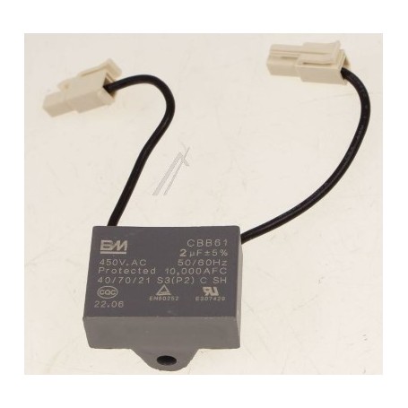CBB61 2UF 450V Condensatore per motori elettrici 2µF