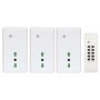 SET 3 PRESE TELECOMANDATE SPINA 16A PRESA BIPASSO
