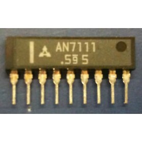 AN 7111 - 1.2w audio power amp. 9p