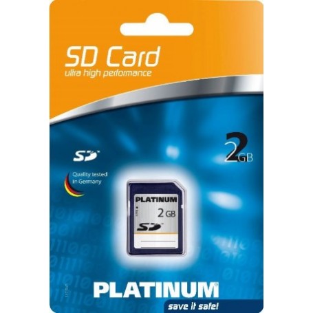 2GB SD CHEDA DI MEMORIA PLATINUM SECURITI DIGITAL CARD