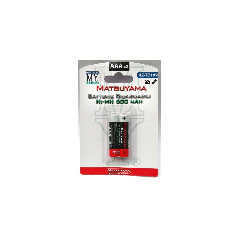 BATTERIA AAA RICARICABILE X CORDLESS 1,2V 600MAH