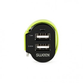CARICABATTERIE PER AUTO 3-Outputs 6 A 2 x USB - Micro USB