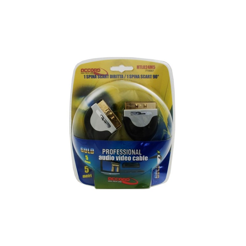 World Of Data Cavo SCART Da 5 M - Completamente Cablato (Tutti I - Foto 11