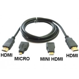 CAVO HDMI 1.5 mt 3in1 FullHD
