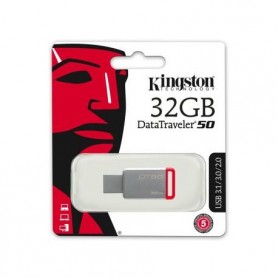 FLASH DRIVE USB3.0 32GB KINGSTON DT50/32GB METAL CASE SILVER