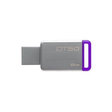 FLASH DRIVE USB3.0 8GB KINGSTON DT50-8GB METAL
