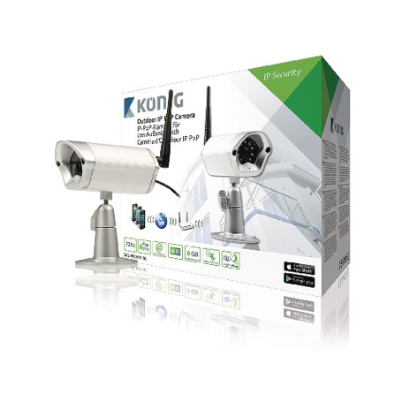 HD IP TELECAMERA PER ESTERNO 720P METALLO