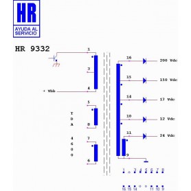 HR9332 TRASFORMATORE SWITCH