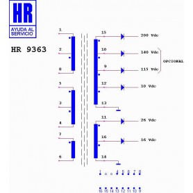 HR9363 TRASFORMATORE SWITCH