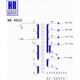 HR9612 TRASFORMATORE SWITCH