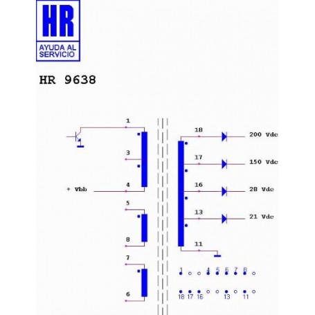 HR9638 TRASFORMATORE SWITCH