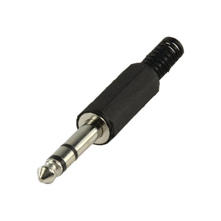 JR 1002 - SPINA JACK 6,3 MM. STEREO CON GUIDACAVO