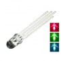 LED 05 mm TRICOLORE BIANCO ( 4 pin )