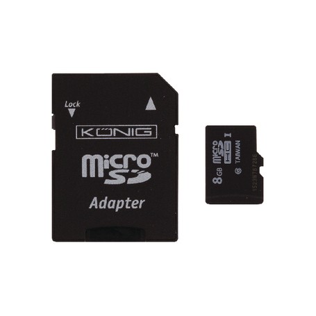 MICRO SDHC MEMORY CARD CLASSE 10 8 GB