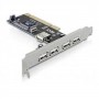 PCI CARD USB 2.0 - 5-PORT 4X EXTERN + 1X INTERNA