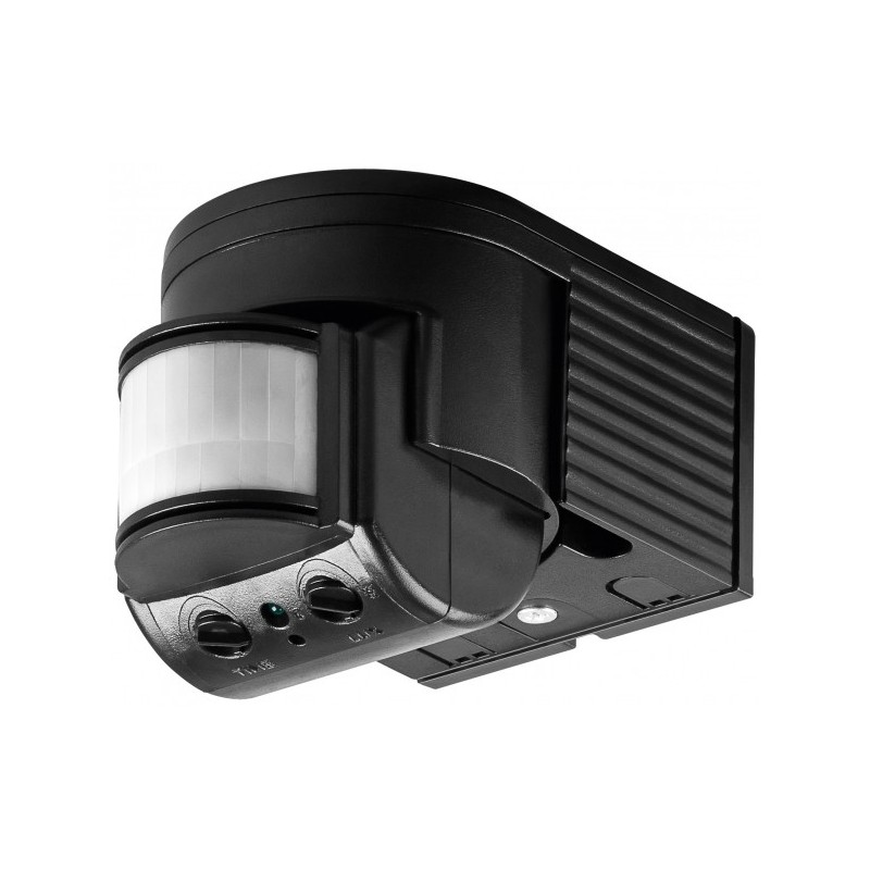 Rilevatore Di Luce Da Parete Con Sensore Di Movimento PIR - 110-220V, 140°, IP44, Regolabile - 5