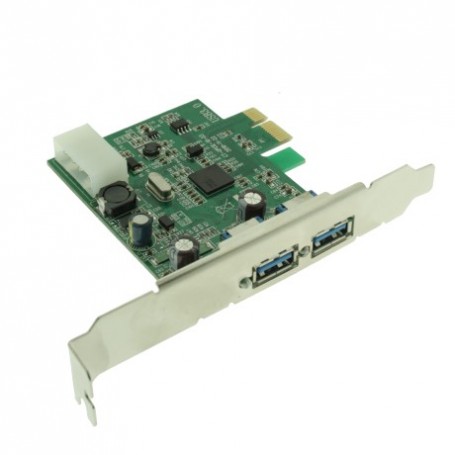 SCHEDA PCI EXPRESS CON 2 PORTE USB 3.0