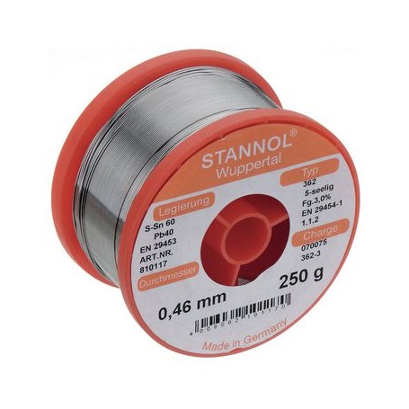STAGNO Sn60/Pb40 100 g 0.70 mm