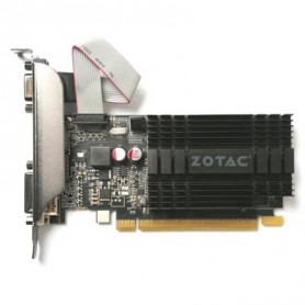 SVGA ZOTAC ZT-71301-20L NVIDIA GT 710 1GB DDR3 PCIE2.0 64BIT DVI HDMI VGA DIRECTX12 OPENGL4.5