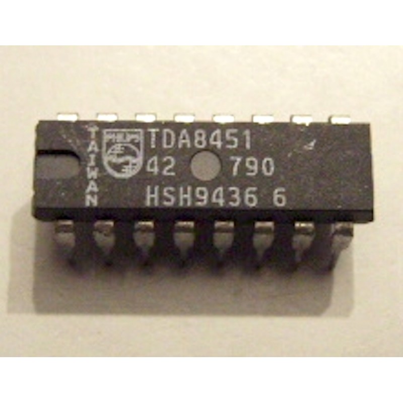 Composant TDA8451 Philips – Circuit Intégré DIP16 Neuf, 1 Pièce